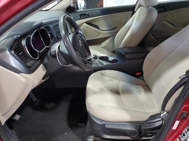  KIA OPTIMA 2013 Красный