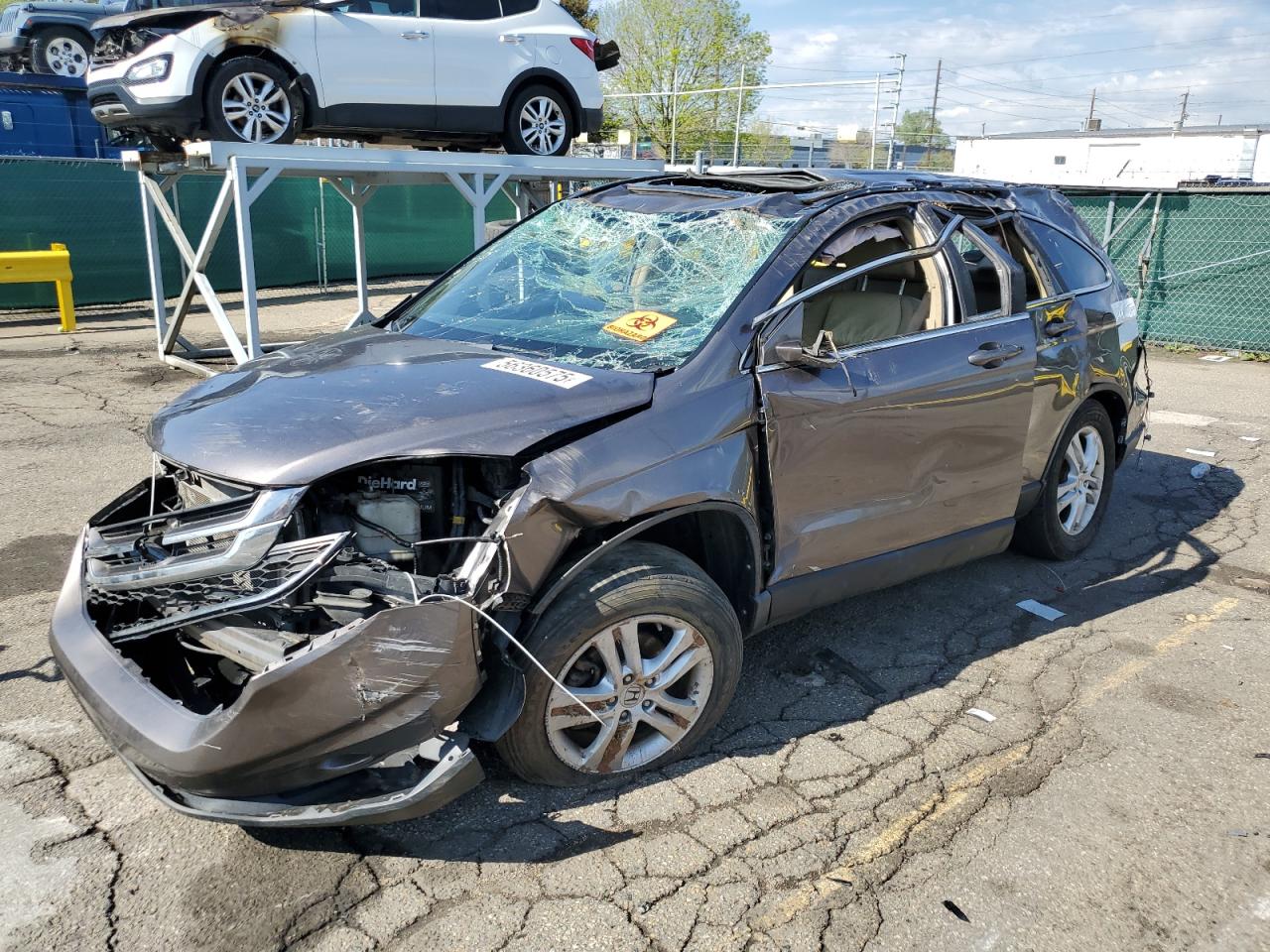2011 Honda Cr-V Exl en Venta en Denver, CO - Rollover