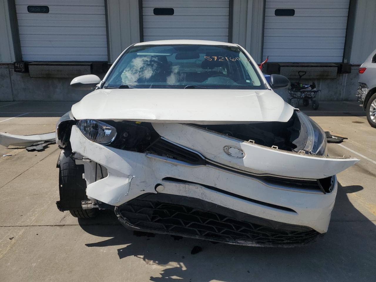2021 Kia Rio Lx VIN: 3KPA24AD8ME381262 Lot: 57216025