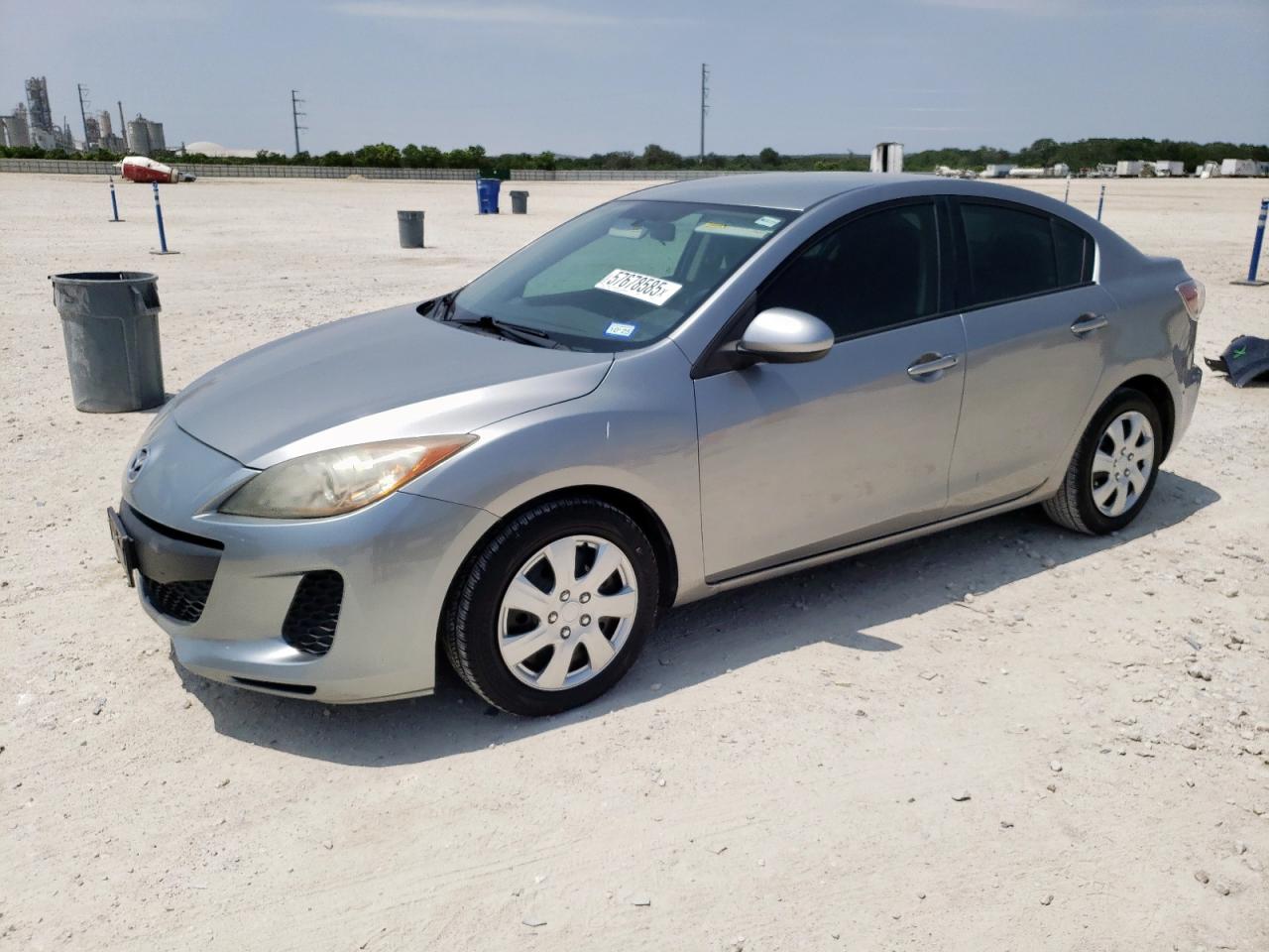 2013 Mazda 3 I للبيع في New Braunfels، TX - Hail