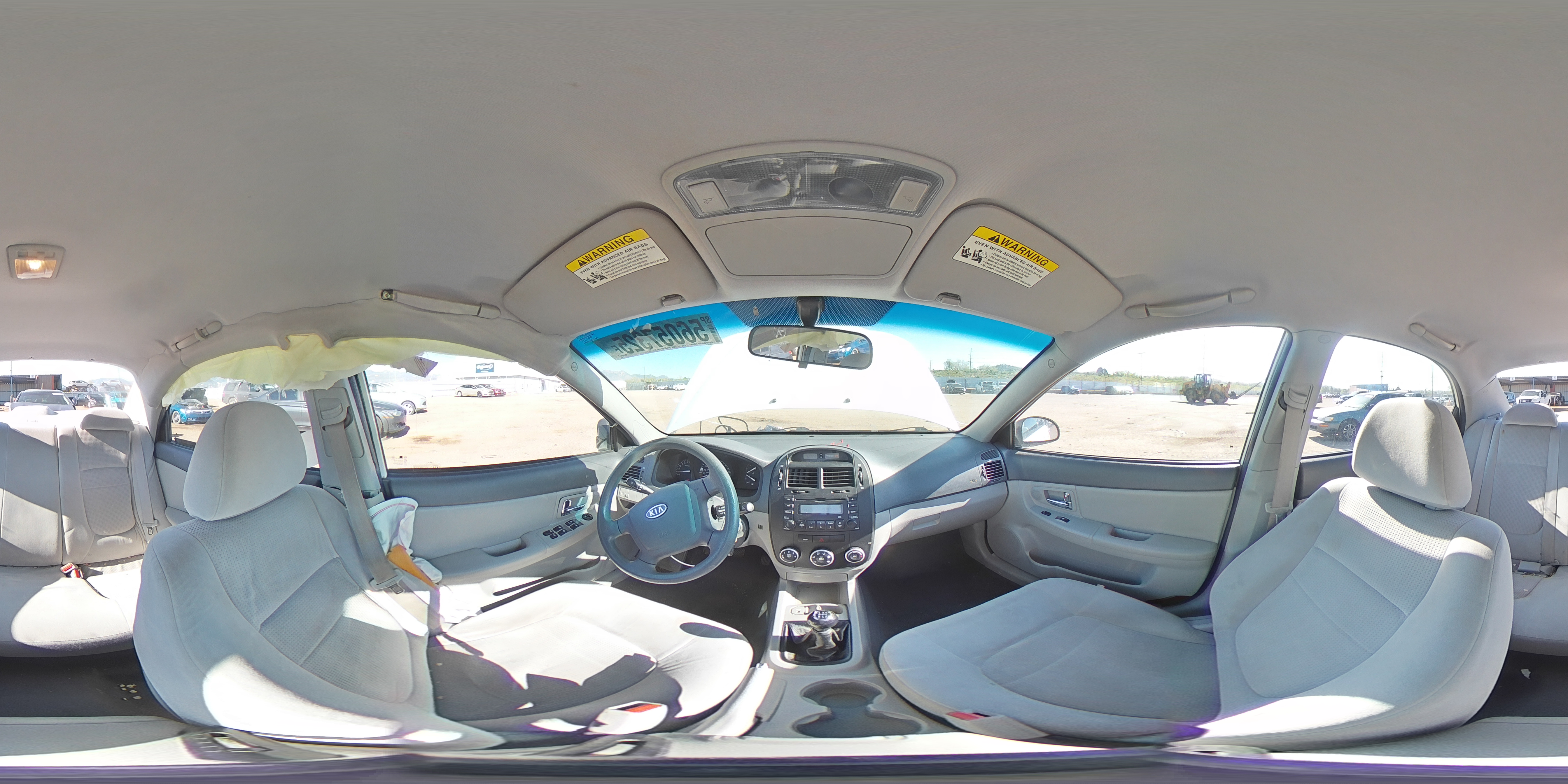 2009 Kia Spectra Ex VIN: KNAFE221495598927 Lot: 56057325