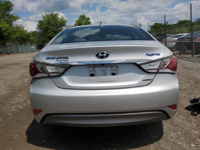  HYUNDAI SONATA 2013 Серебристый