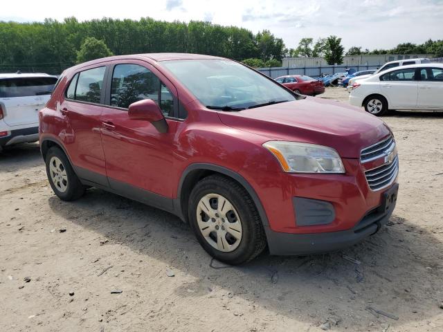  CHEVROLET TRAX 2015 Red