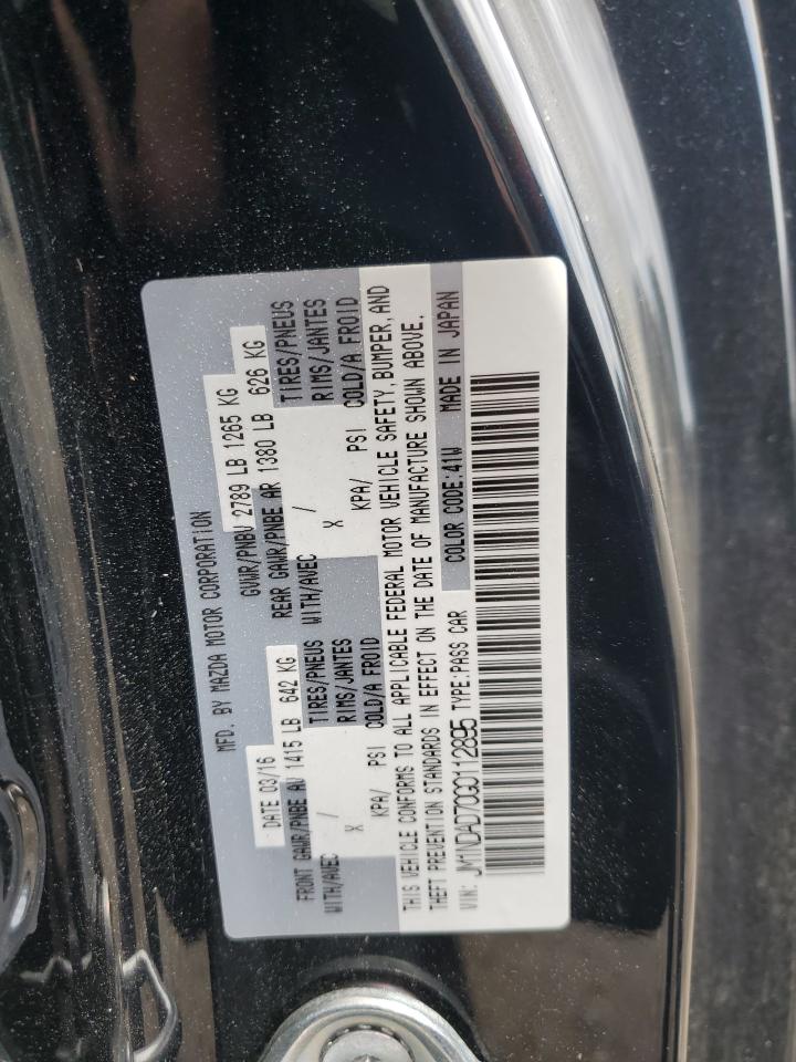2016 Mazda Mx-5 Miata Grand Touring VIN: JM1NDAD70G0112895 Lot: 55918645