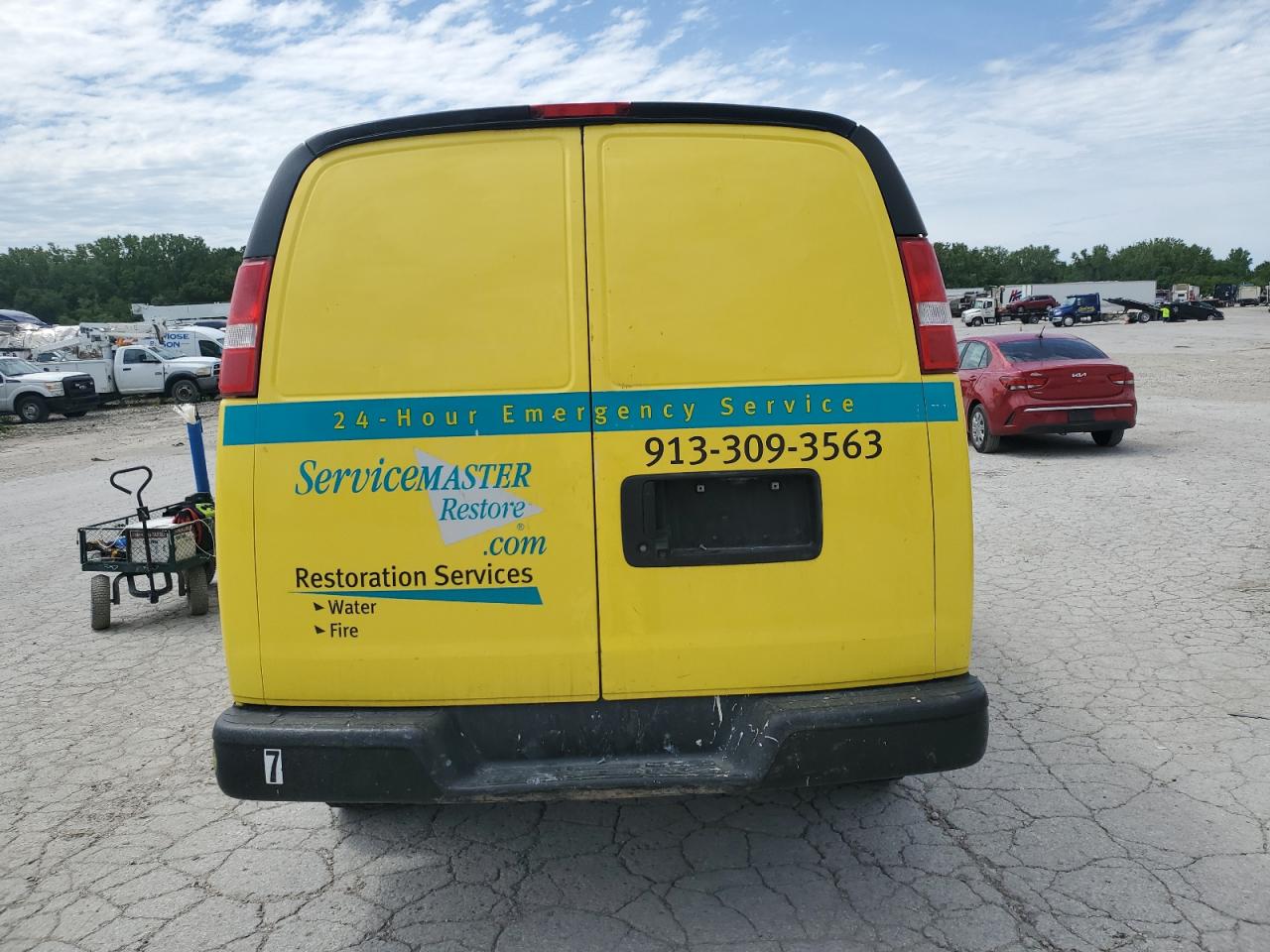 2021 Chevrolet Express G2500 VIN: 1GCWGAFP2M1209756 Lot: 57520515