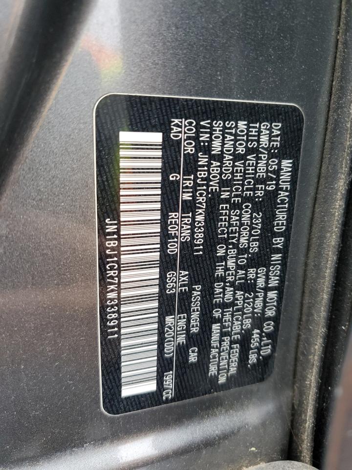 2022 Nissan Rogue Sport S VIN: JN1BJ1CR7KW338911 Lot: 57484895