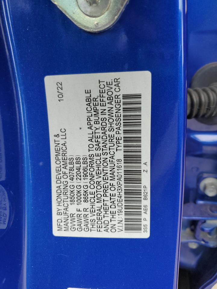 2023 Acura Integra A-Spec VIN: 19UDE4H3XPA011618 Lot: 56368175