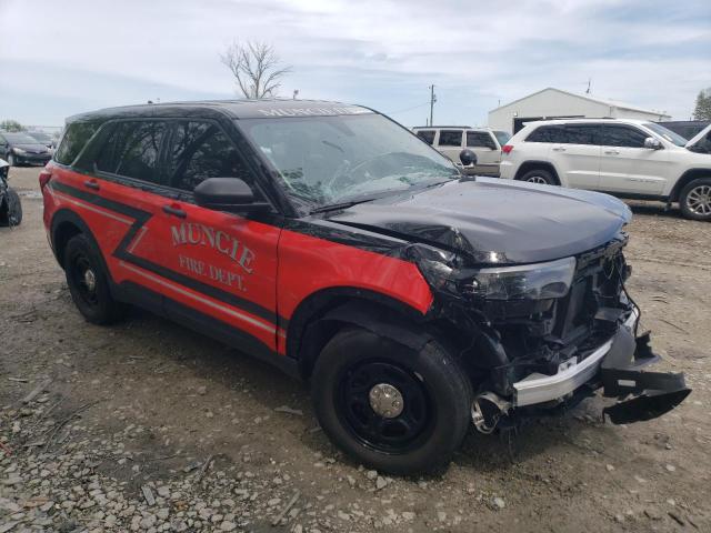  FORD EXPLORER 2022 Красный