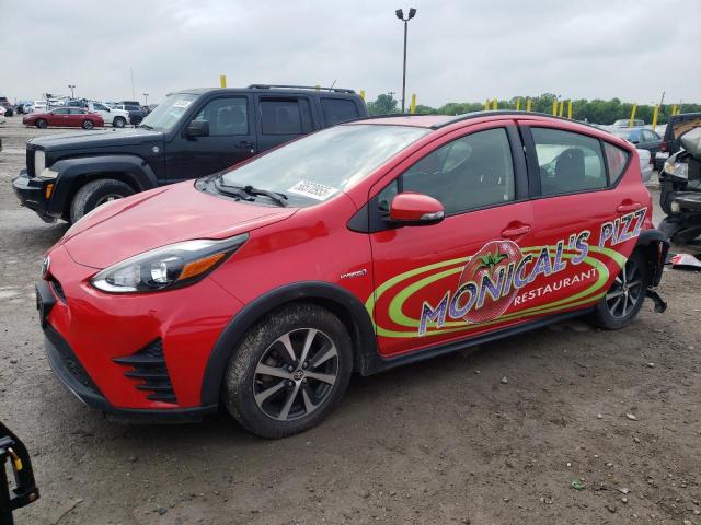  TOYOTA PRIUS 2019 Czerwony