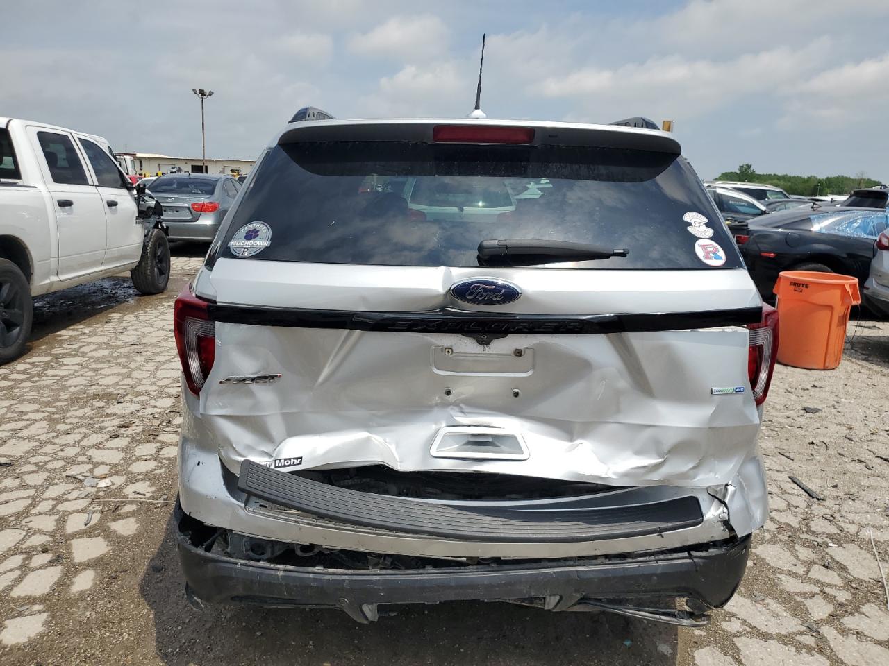 2019 Ford Explorer Sport VIN: 1FM5K8GT1KGB05117 Lot: 56696505
