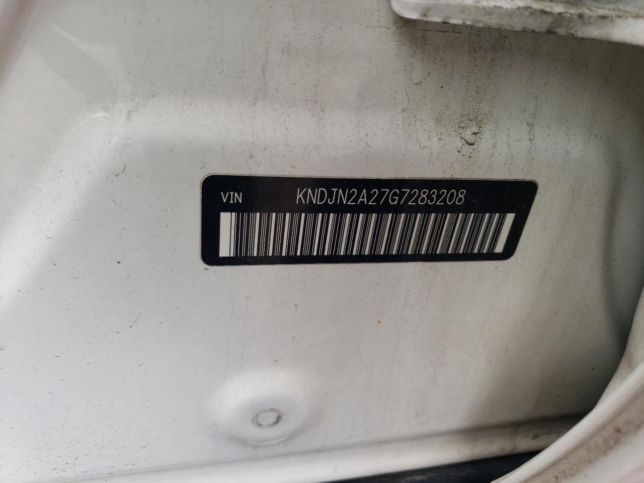 2016 Kia Soul VIN: KNDJN2A27G7283208 Lot: 57726525