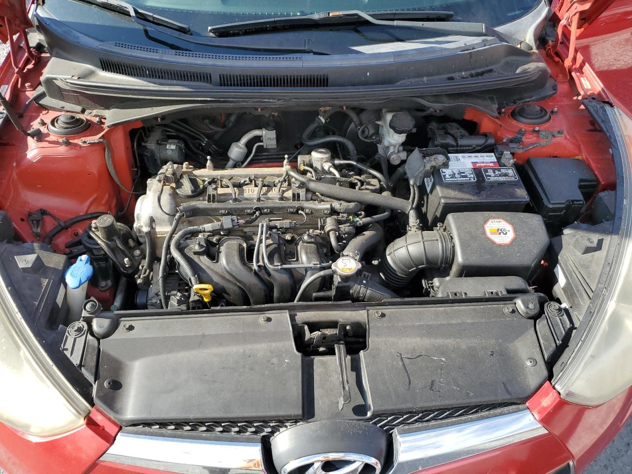 2012 Hyundai Veloster VIN: KMHTC6AD6CU035272 Lot: 56952535