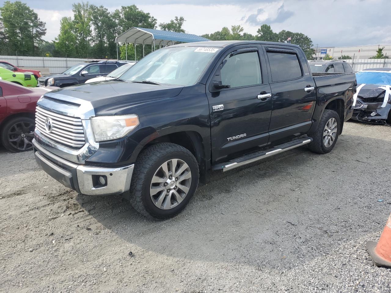 2015 Toyota Tundra Crewmax Limited продається в Spartanburg, SC - Side
