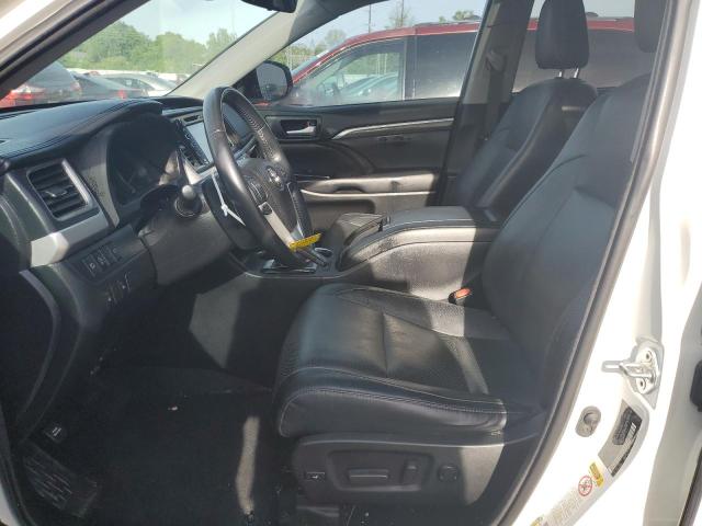  TOYOTA HIGHLANDER 2018 Білий
