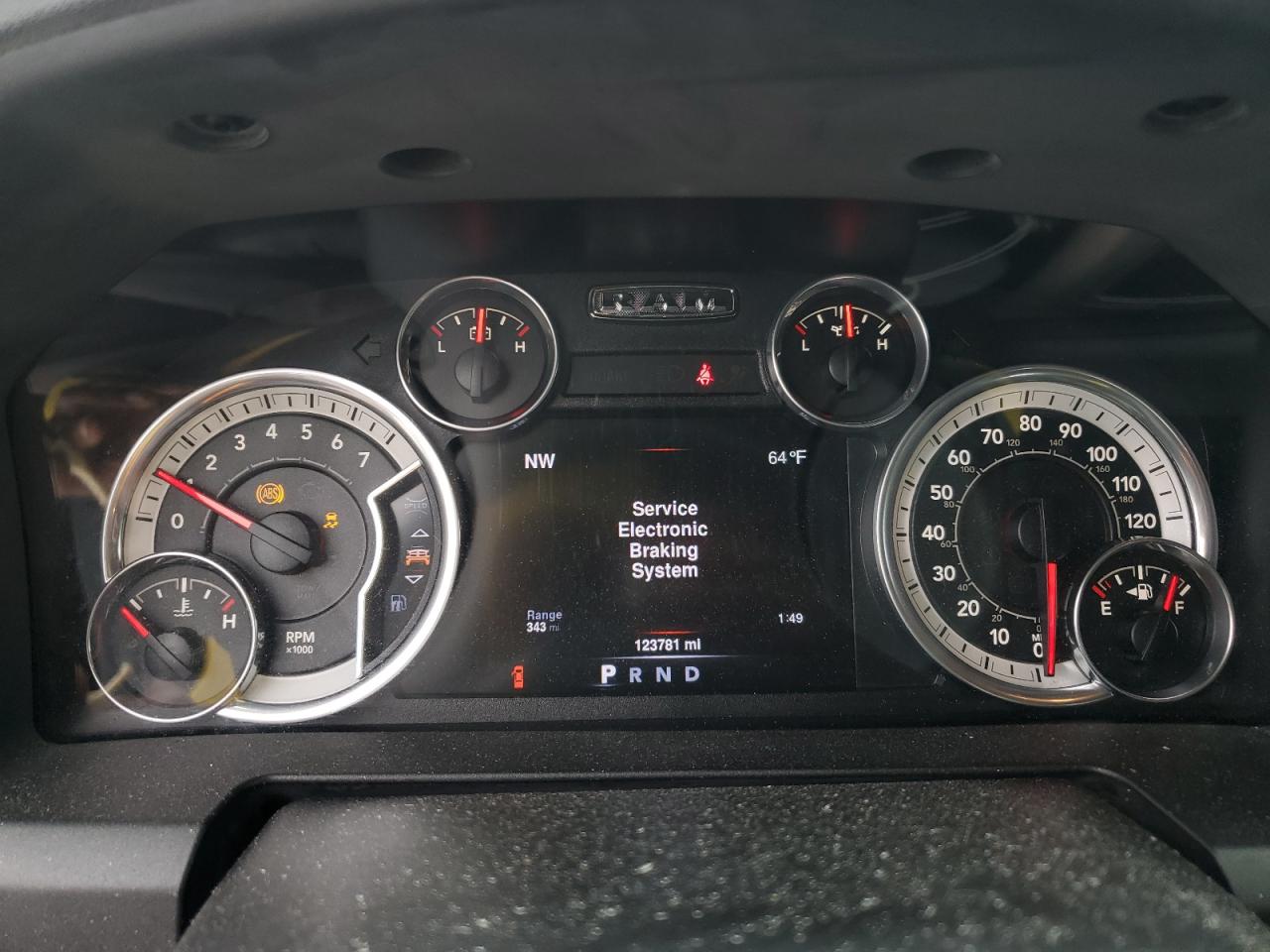 2016 Ram 1500 Slt VIN: 1C6RR7TT8GS153081 Lot: 56372125