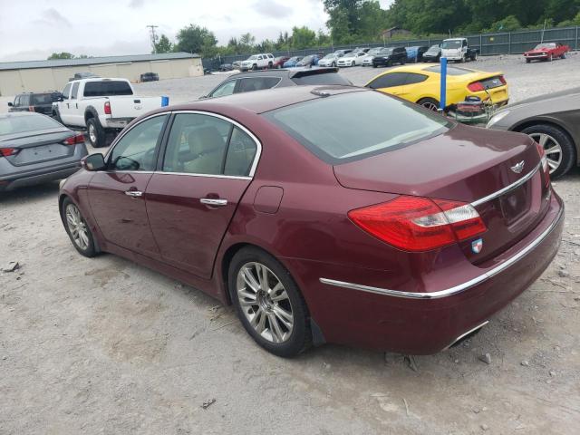  HYUNDAI GENESIS 2012 Bordowy