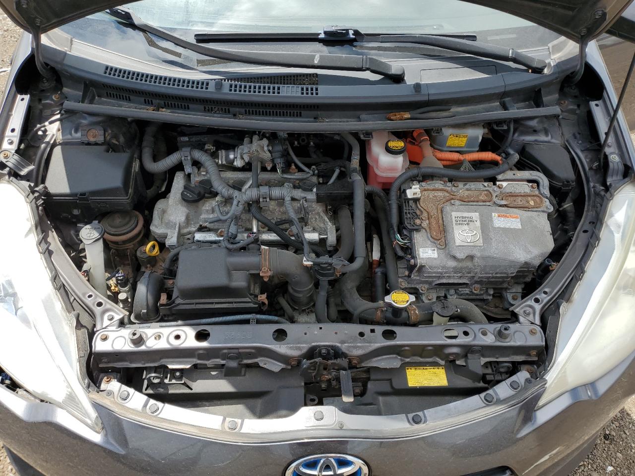 2013 Toyota Prius C VIN: JTDKDTB37D1047063 Lot: 56531465