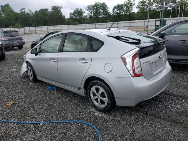  TOYOTA PRIUS 2015 Серебристый