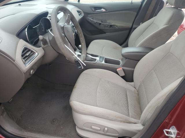  CHEVROLET CRUZE 2017 Red