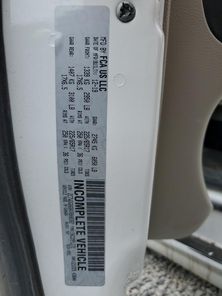 2019 Dodge Grand Caravan Se VIN: 2C7WDGBG6KR808382 Lot: 57055715