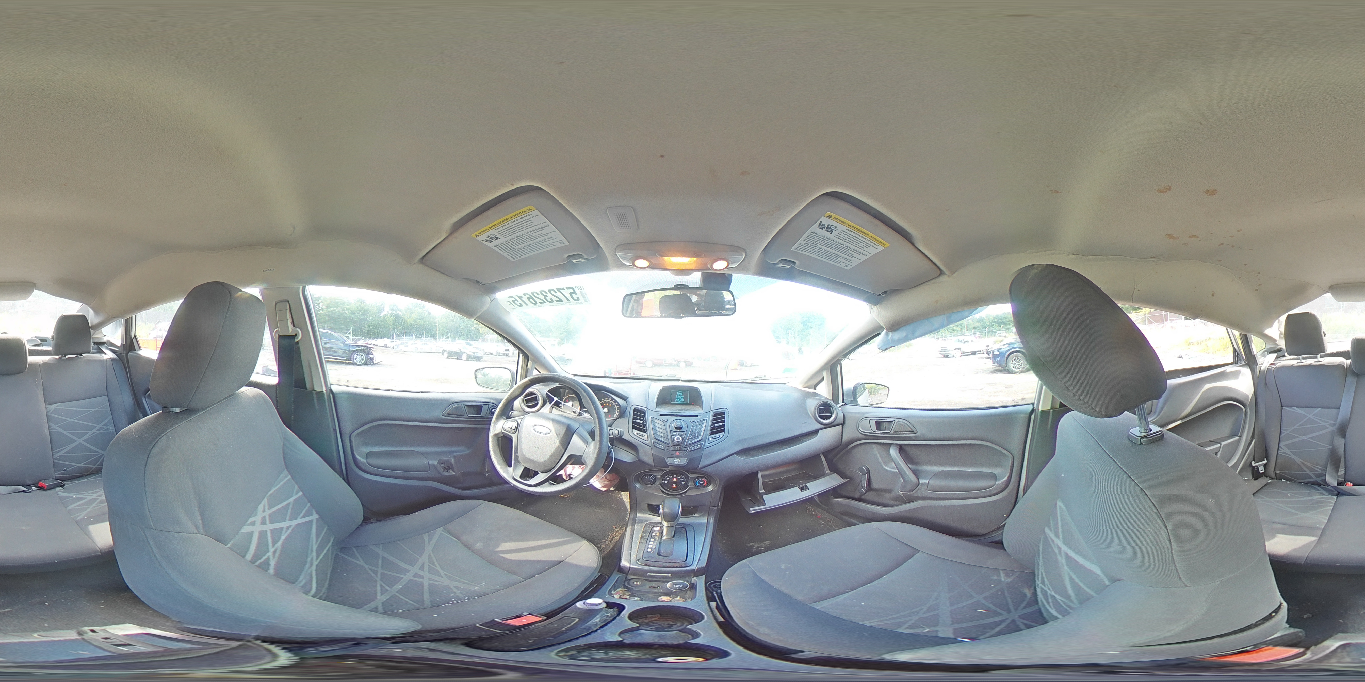 2014 Ford Fiesta S VIN: 3FADP4AJ0EM226268 Lot: 57232615