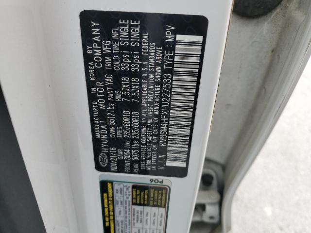 Фото: KM8SM4HFXHU227533