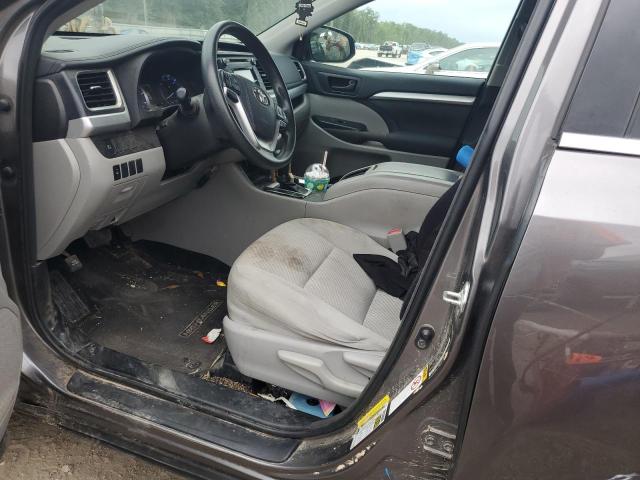  TOYOTA HIGHLANDER 2018 Szary