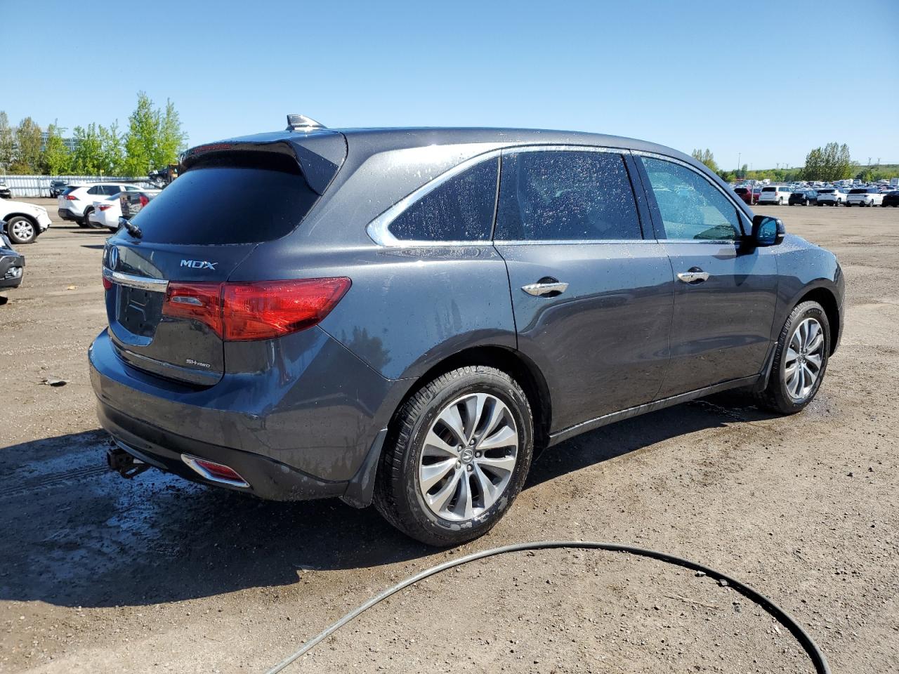 2016 Acura Mdx Technology black null gas 5FRYD4H42GB503478 photo #4