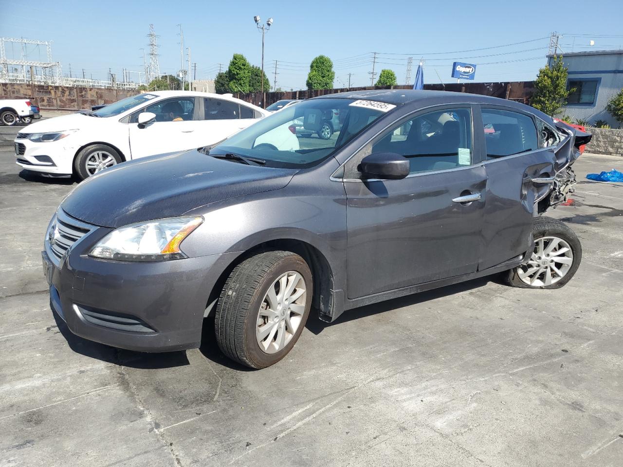 2014 Nissan Sentra S na sprzedaż w Wilmington, CA - All Over