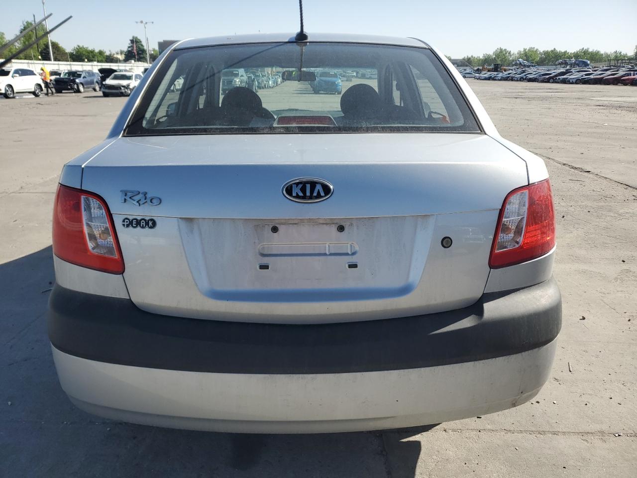 2009 Kia Rio Base VIN: KNADE223396578011 Lot: 56980575
