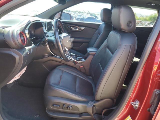  CHEVROLET BLAZER 2019 Czerwony