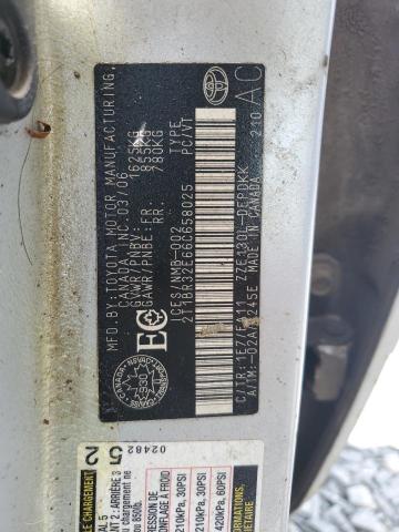 2006 TOYOTA COROLLA CE  