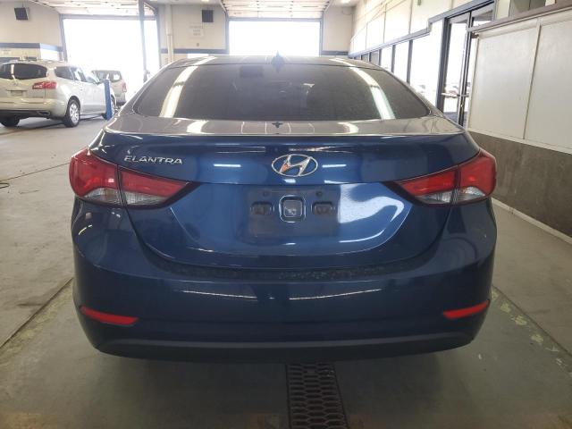  HYUNDAI ELANTRA 2016 Granatowy