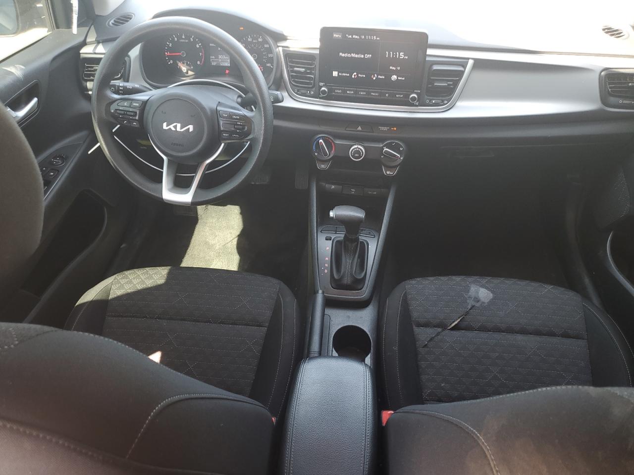 2022 Kia Rio Lx VIN: 3KPA24AD5NE436249 Lot: 55486295