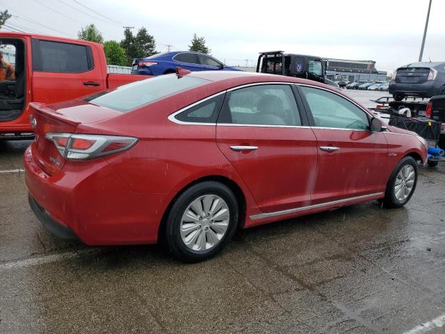  HYUNDAI SONATA 2016 Red