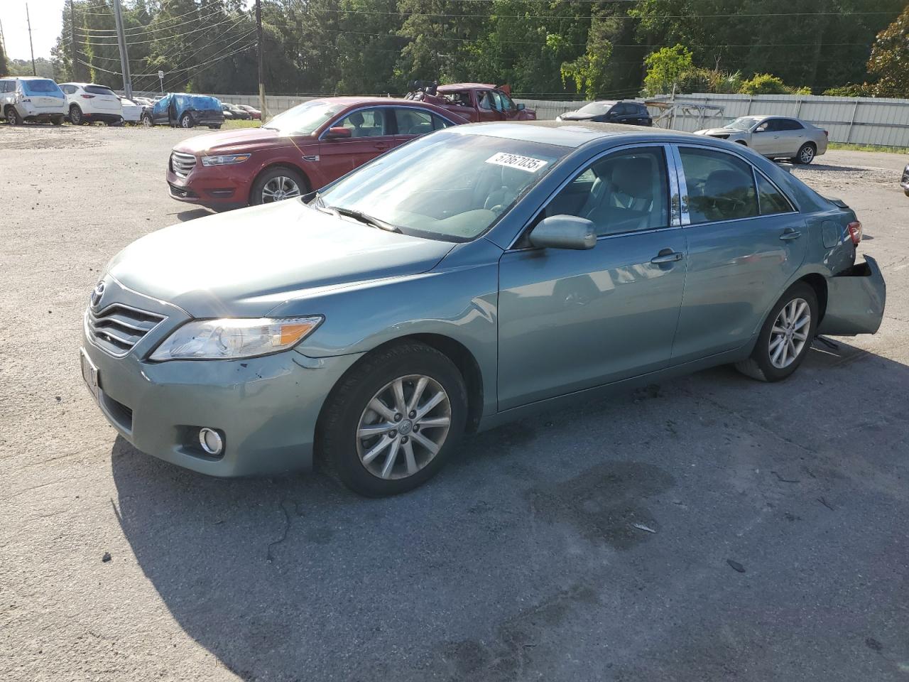 2011 Toyota Camry Se en Venta en Savannah, GA - Rear End