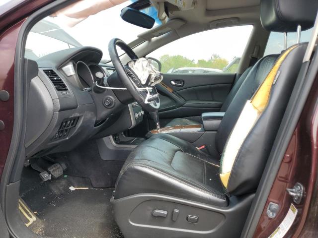  NISSAN MURANO 2014 Бургунді
