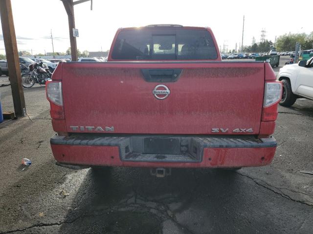 NISSAN TITAN 2021 Червоний