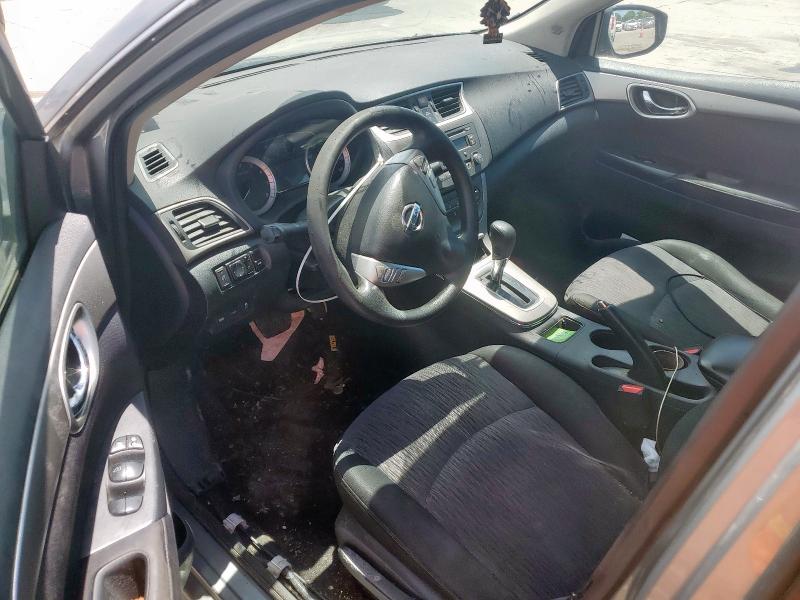 Sedans NISSAN SENTRA 2014 Szary