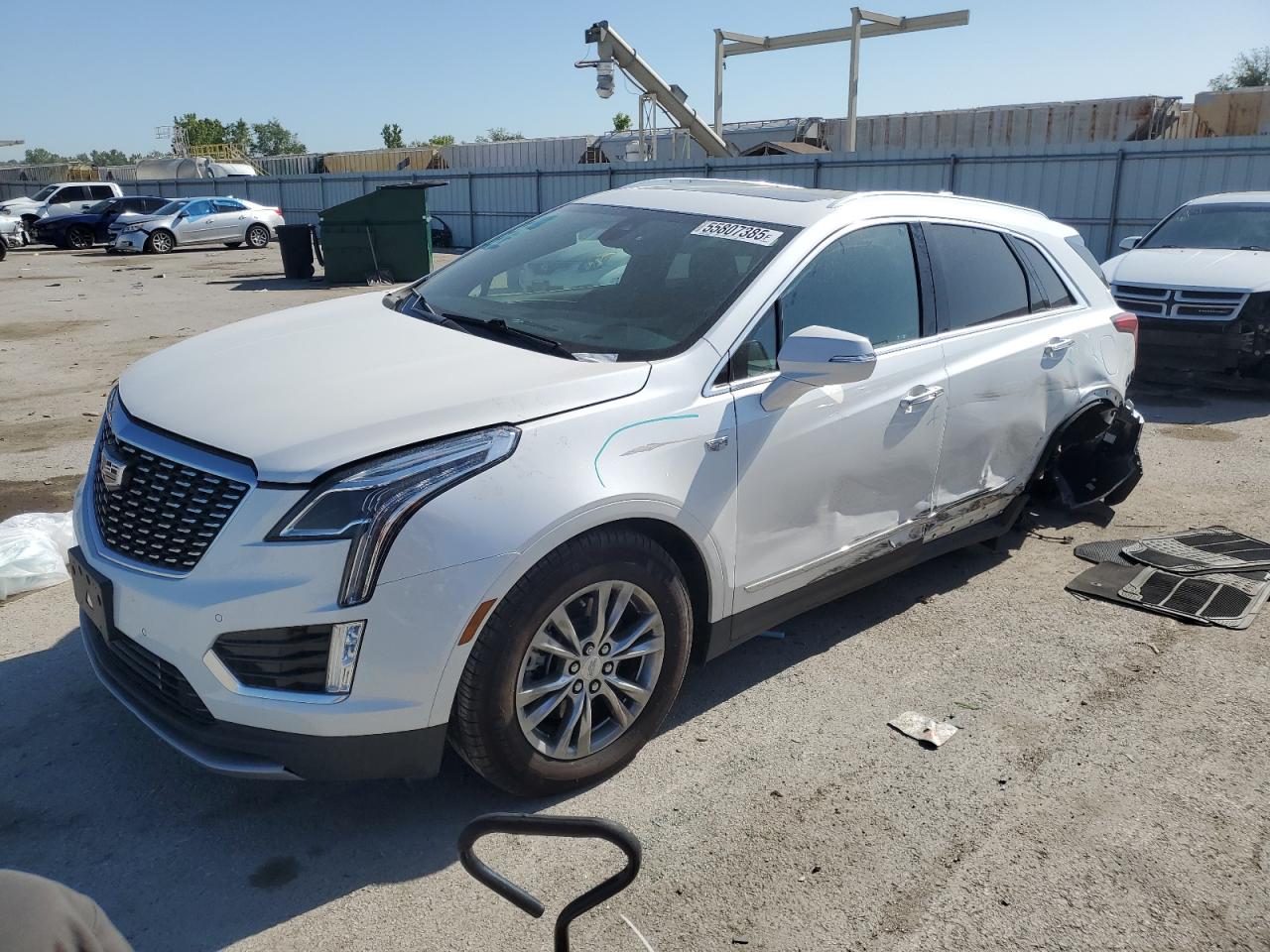 2021 Cadillac Xt5 Premium Luxury zu verkaufen in Kansas City, KS - Side