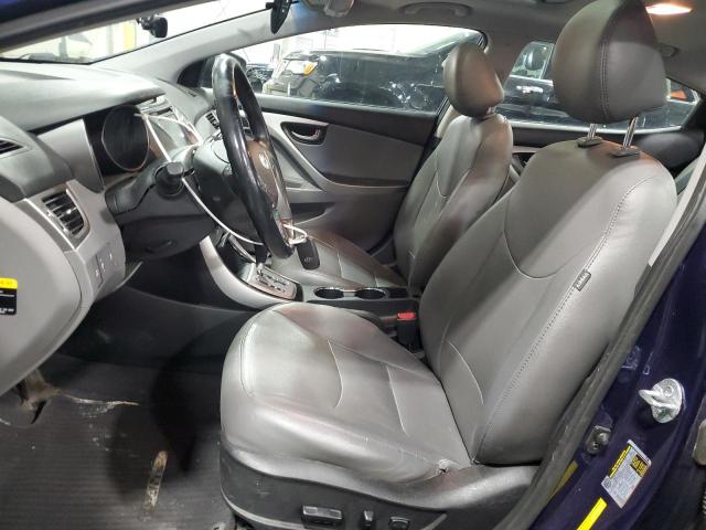  HYUNDAI ELANTRA 2013 Granatowy