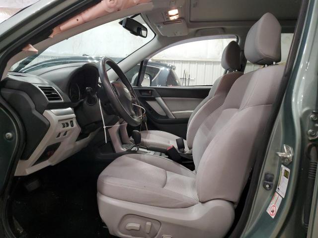 Паркетники SUBARU FORESTER 2016 Зеленый