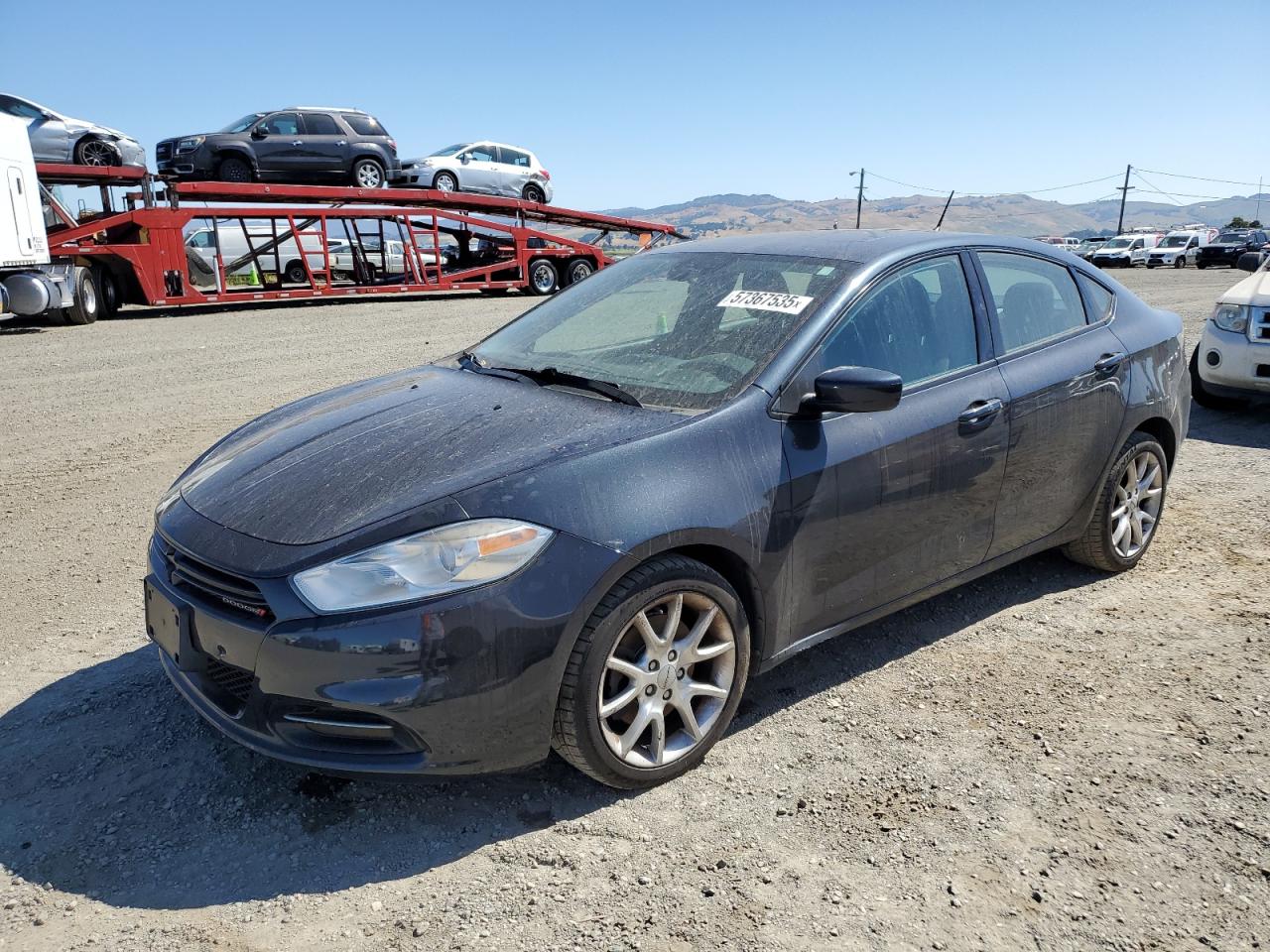 2013 Dodge Dart Sxt продається в American Canyon, CA - Minor Dent/Scratches