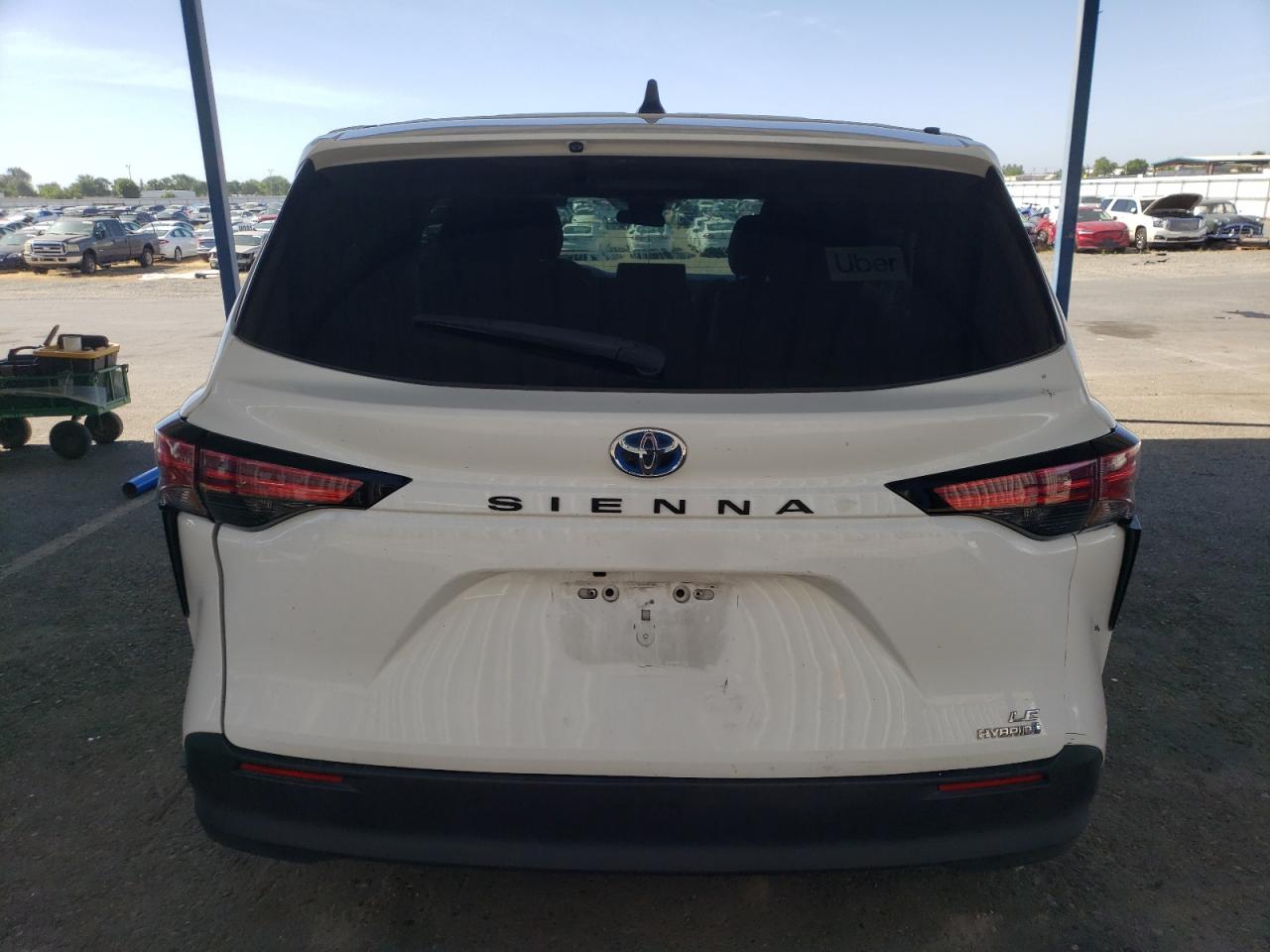 2021 Toyota Sienna Le VIN: 5TDKRKEC2MS022744 Lot: 57274815