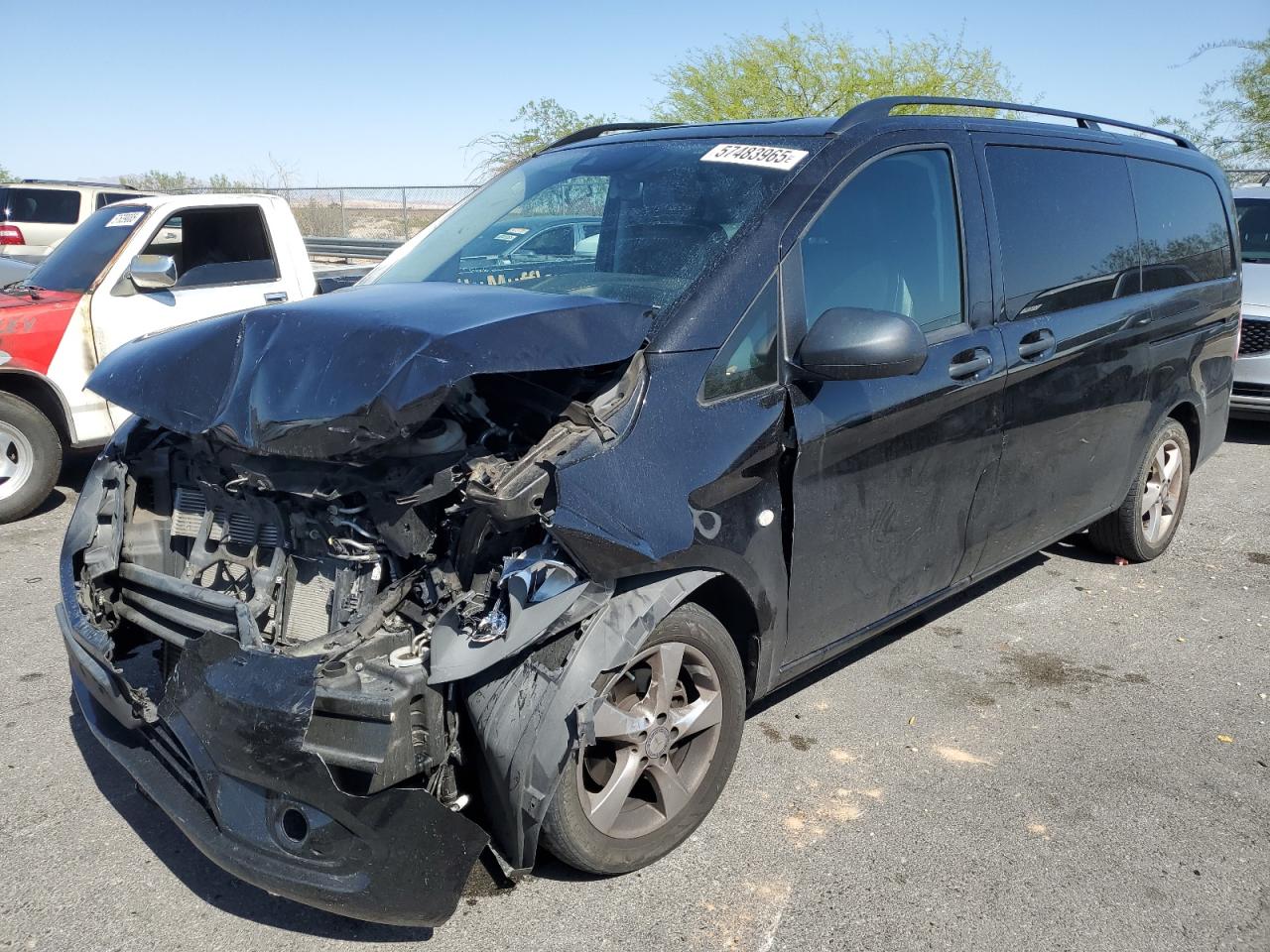 2016 Mercedes-Benz Metris en Venta en North Las Vegas, NV - Front End
