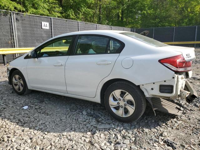  HONDA CIVIC 2014 Белый