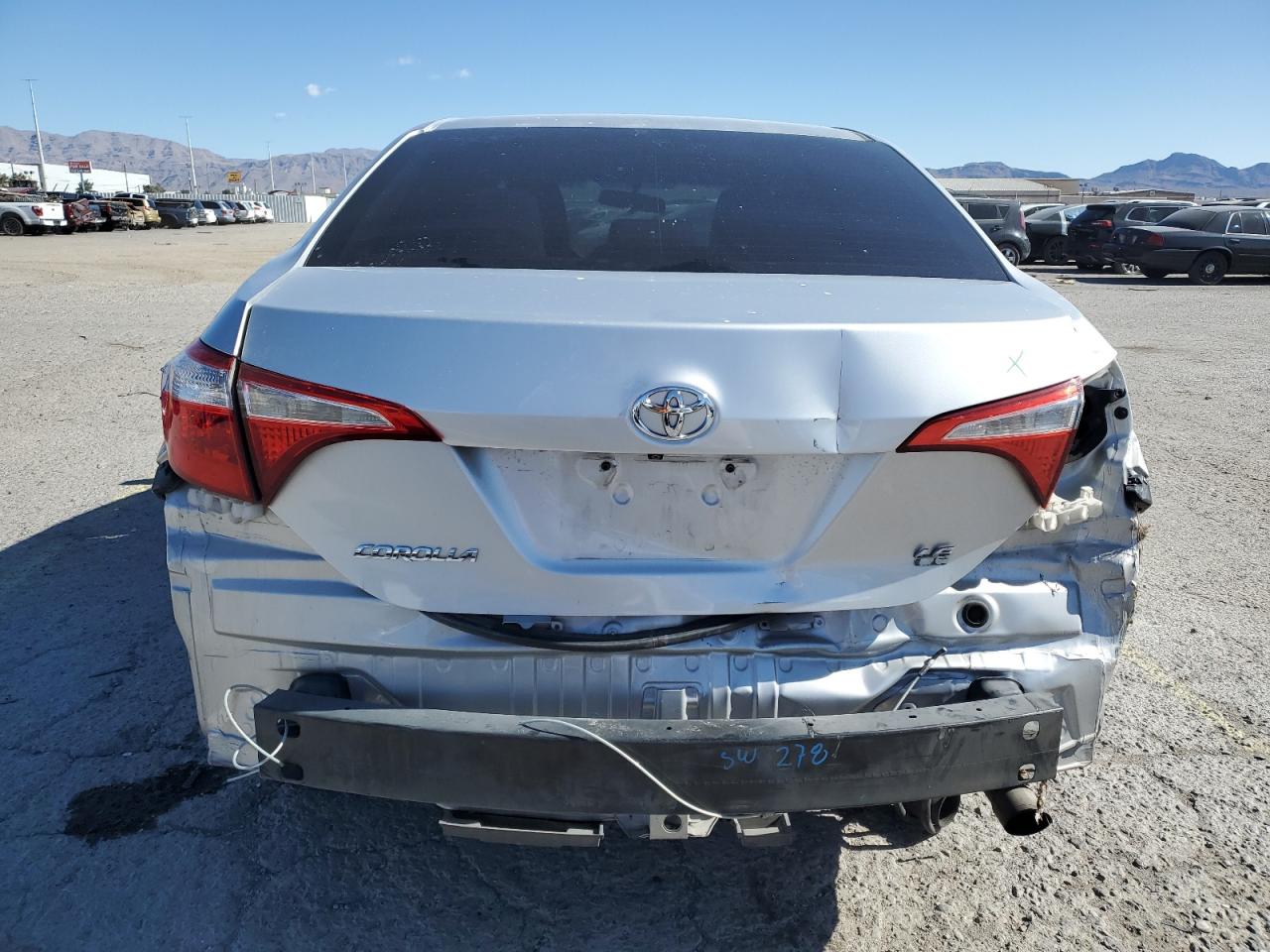 2014 Toyota Corolla L VIN: 2T1BURHE3EC012531 Lot: 57098095