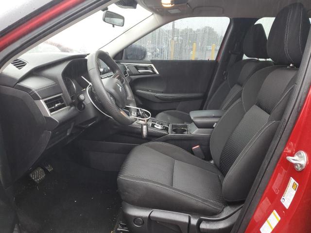 MITSUBISHI OUTLANDER 2022 Czerwony