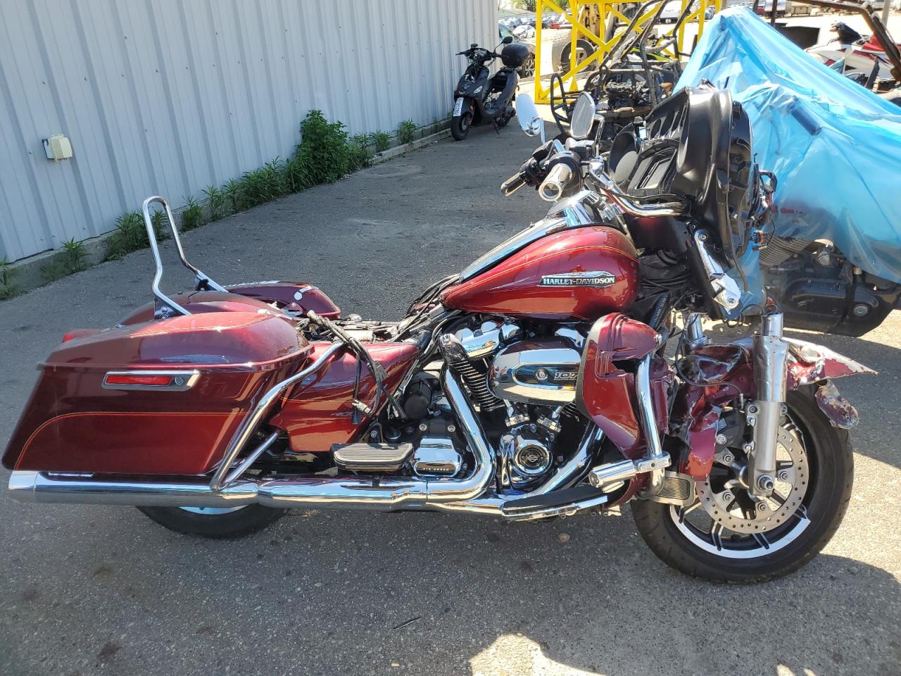 2017 Harley-Davidson Flhtcu Ultra Classic Electra Glide en Venta en Lansing, MI - Front End