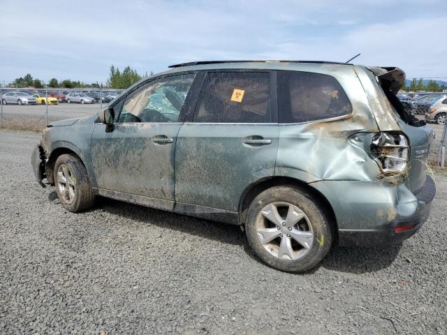  SUBARU FORESTER 2015 Zielony
